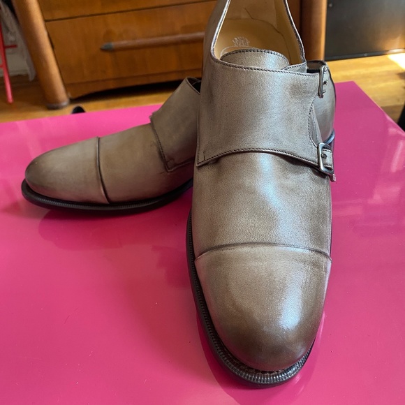 Devon shoes, Italian shoes , size 10(eu 43). grey color - Picture 4 of 5